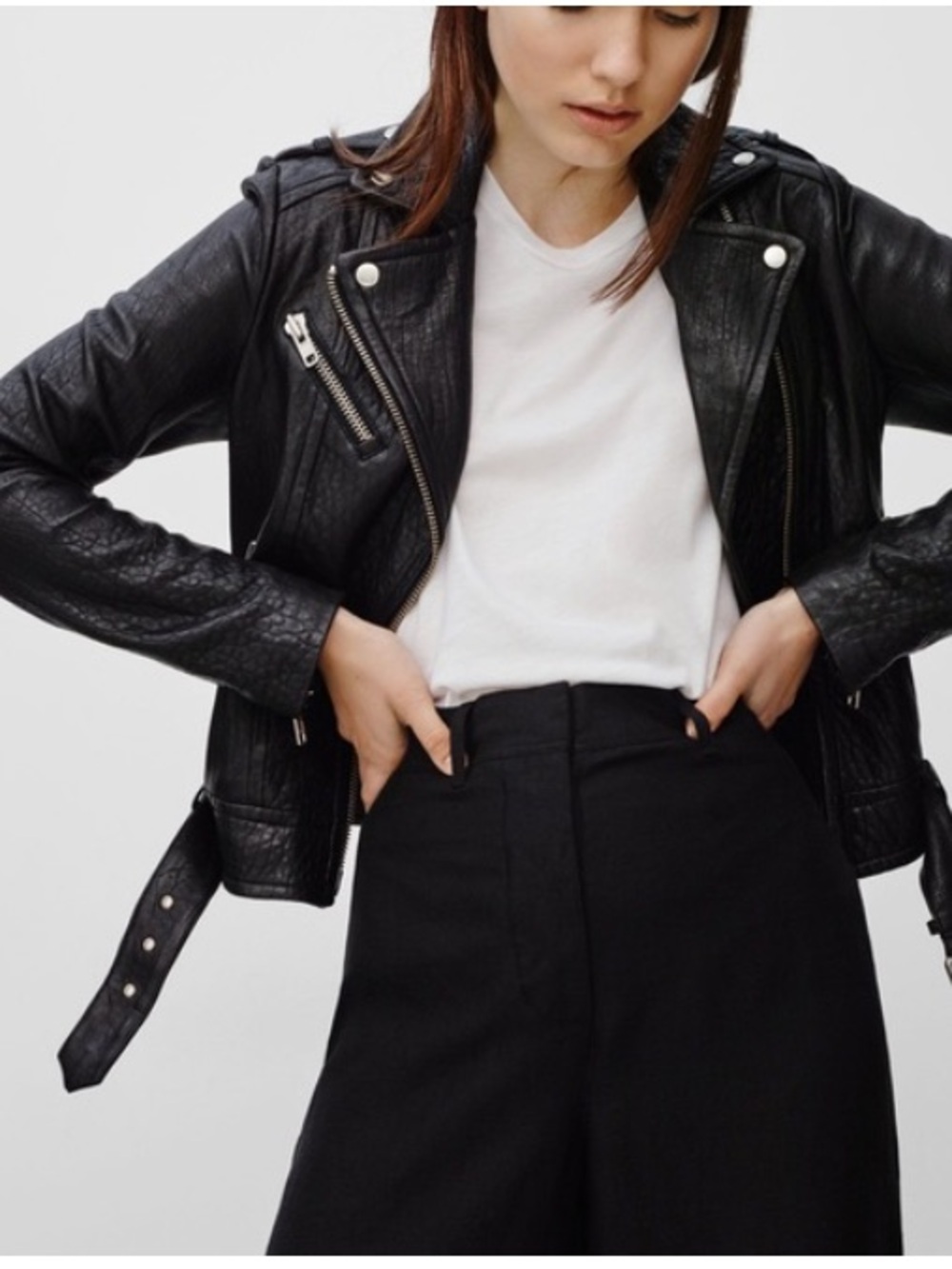 Mackage x Aritzia women’s XXS, Rumer Black Moto Leather Jacket